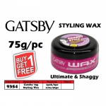 9354 Gatsby Styling Wax 75g - Ultimate & Shaggy - Buy1Get1free